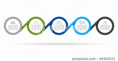 Infographic design template with place for your data. Vector illustration. Infographic design template with place for your data. Vector illustration. 49369525