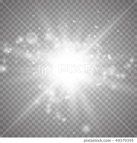 Glowing light effect  49370395