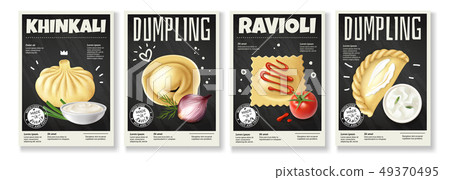 Meat Gourmet Banners Collection 49370495