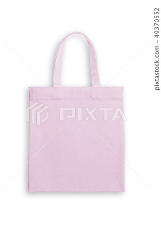 Tote bag fabric cloth shopping sack mockup in pink Tote bag fabric cloth shopping sack mockup in pink 49370552
