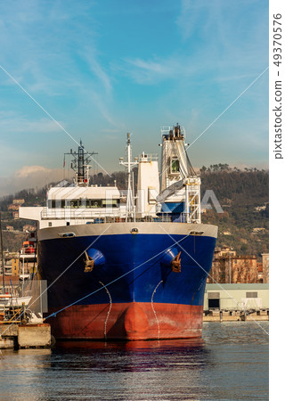 Large ship - Port of La Spezia Italy 49370576