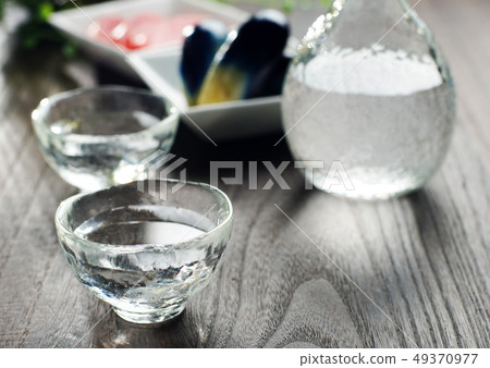 Sake and pickles Sake and pickles 49370977