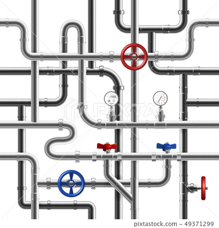 Pipeline Seamless Pattern 49371299
