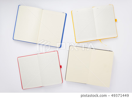 notebook at white background notebook at white background 49371449
