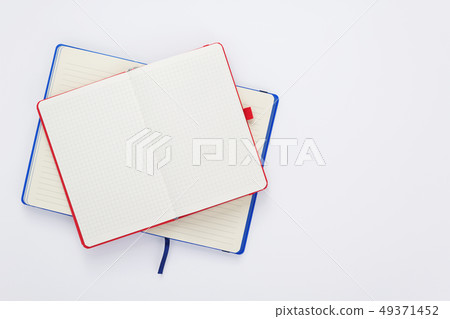 notebook at white background notebook at white background 49371452