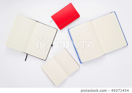 notebook at white background notebook at white background 49371454