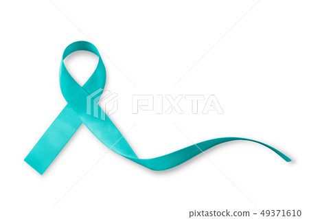 eal ribbon awareness isolated on white eal ribbon awareness isolated on white 49371610