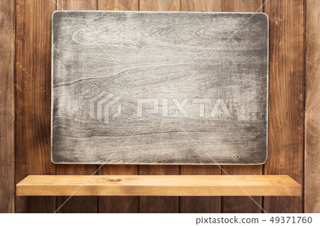 shelf and wooden wall background texture shelf and wooden wall background texture 49371760