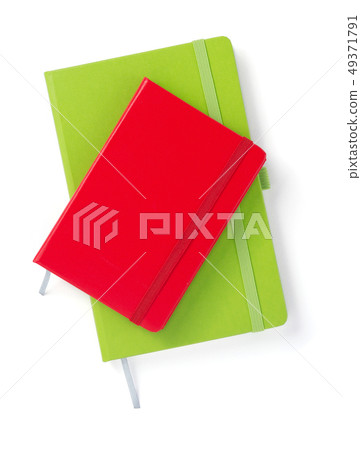 notebook at white background notebook at white background 49371791