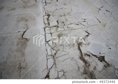 Waterproof layer of deteriorated urethane coating waterproof Waterproof layer of deteriorated urethane coating waterproof 49372448