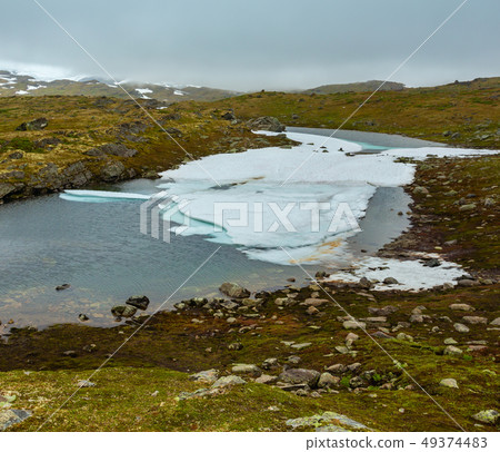 North Norway mountain spring valley North Norway mountain spring valley 49374483
