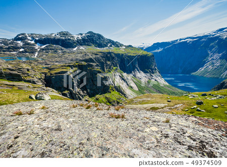 Ringedalsvatnet lake (Norway) Ringedalsvatnet lake (Norway) 49374509