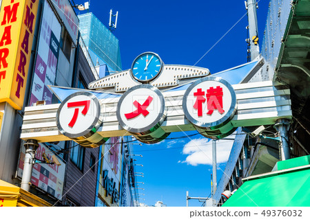 Landscape of Tokyo Ameyoko Landscape of Tokyo Ameyoko 49376032