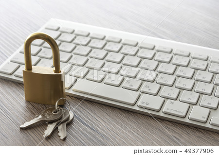 Information Security PC Padlock Secret Confidential Information Security PC Padlock Secret Confidential 49377906