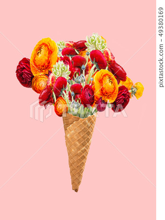 Originality. Modern design. Contemporary art collage. 49380169