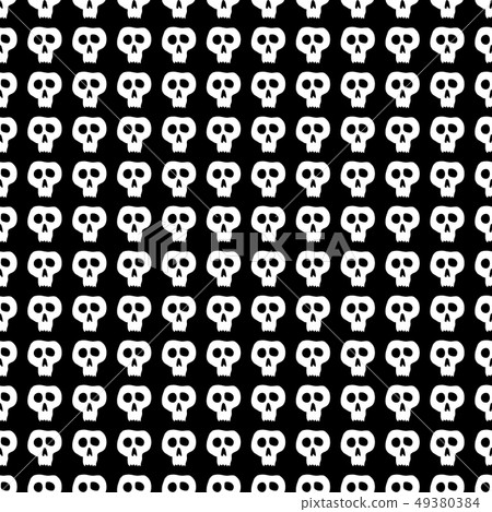 Skulls seamless pattern Skulls seamless pattern 49380384