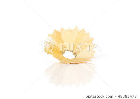 Yellow simple pencil isolated on white Yellow simple pencil isolated on white 49383478