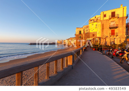 Cefalu. Sicily. Old city. Cefalu. Sicily. Old city. 49383549
