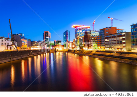 Medienhafen Media Harbour district, Dusseldorf 49383861