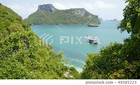 beach view from ko mae koh viewpoint beach view from ko mae koh viewpoint 49385223
