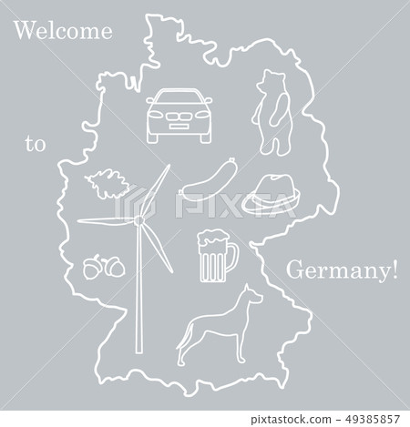 various symbols of Germany Travel and leisure. 49385857