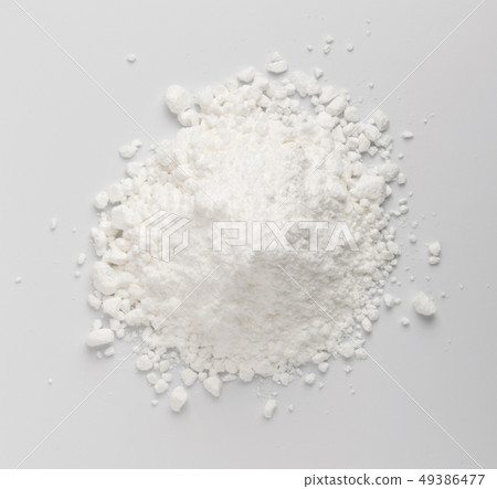 White Powder of Concrete, Clay or Bentonite on 49386477