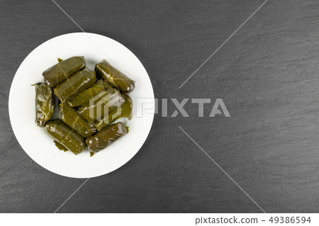 Traditional Turkish Dolma, Sarma or Dolmades Top Traditional Turkish Dolma, Sarma or Dolmades Top 49386594