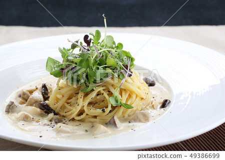 意大利意粉盤 49386699