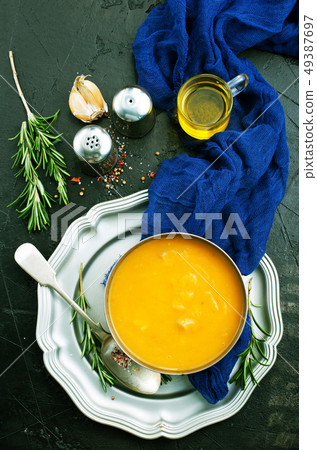 pumpkin soup pumpkin soup 49387697