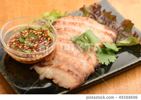 Thai food comb yarn 49388606
