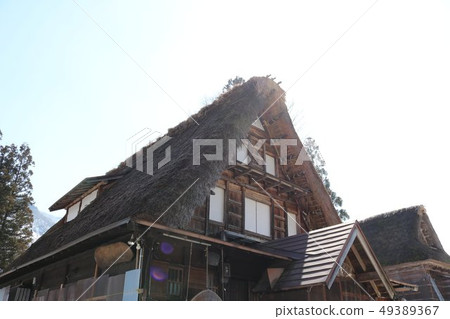 A village built of Goshasan 49389367