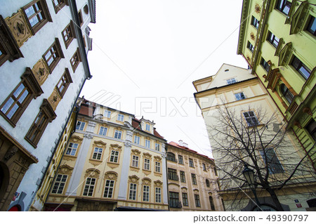 布拉格的街道 49390797