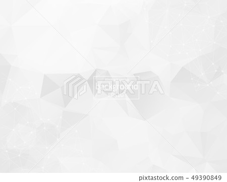 Abstract Gray Light Geometric Polygonal background - Stock Illustration ...