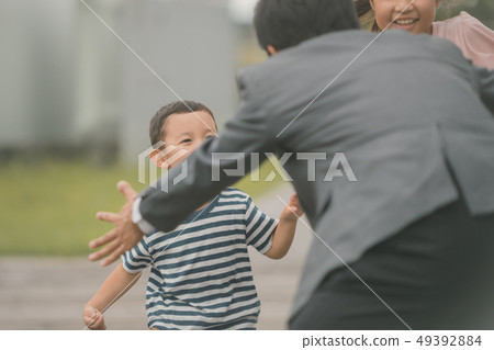 爸爸 父親 兒童 49392884
