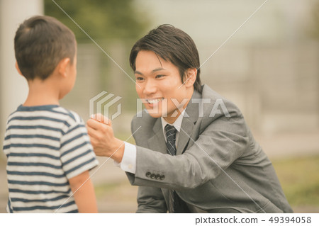父親 爸爸 兒童 49394058