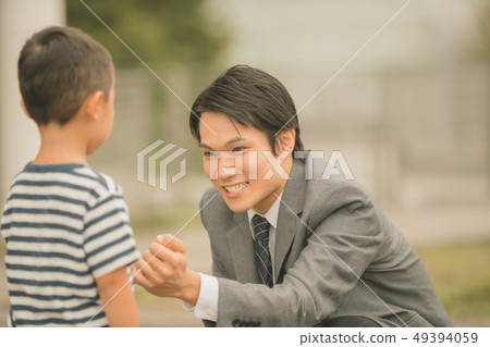 父親 爸爸 兒童 49394059