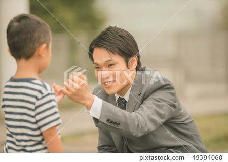 父親 爸爸 兒童 49394060