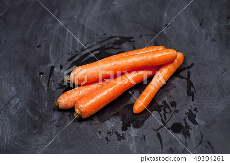 Fresh organic carrots. Fresh organic carrots. 49394261