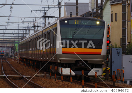 Nambu line leaving Taniho station to Yagawa station Nambu line leaving Taniho station to Yagawa station 49394672