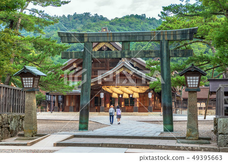 Izumo Taosha copper torii 49395663