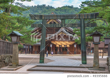 Izumo Taosha copper torii Izumo Taosha copper torii 49395666