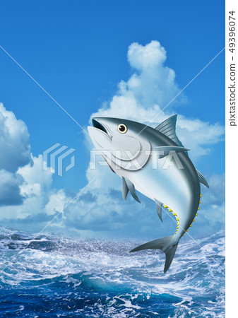 Tuna and rough waves 49396074