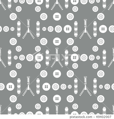 Sewing and needlework seamless pattern Sewing and needlework seamless pattern 49402007