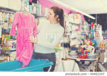 woman is looking costume for baby woman is looking costume for baby 49402347