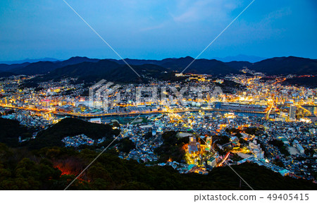 Japan Nagasaki Sasaki Night View Asia, Japan, Nagasaki night view Japan Nagasaki Sasaki Night View Asia, Japan, Nagasaki night view 49405415
