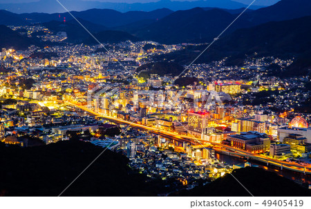 Japan Nagasaki Sasaki Night View Asia, Japan, Nagasaki night view 49405419