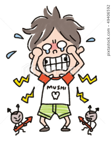 Child trouble _ tooth decay 49406592