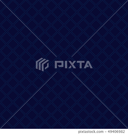 Abstract classic geometric squares pattern on dark 49406982