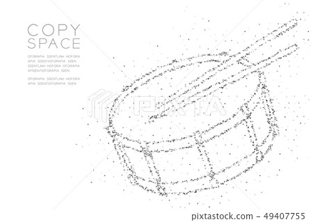 Abstract Geometric Low polygon square box pixel Abstract Geometric Low polygon square box pixel 49407755