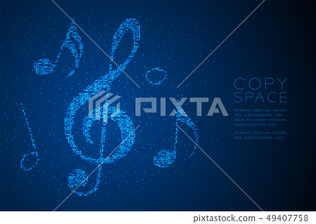 Abstract Geometric Bokeh circle dot pixel pattern Abstract Geometric Bokeh circle dot pixel pattern 49407758